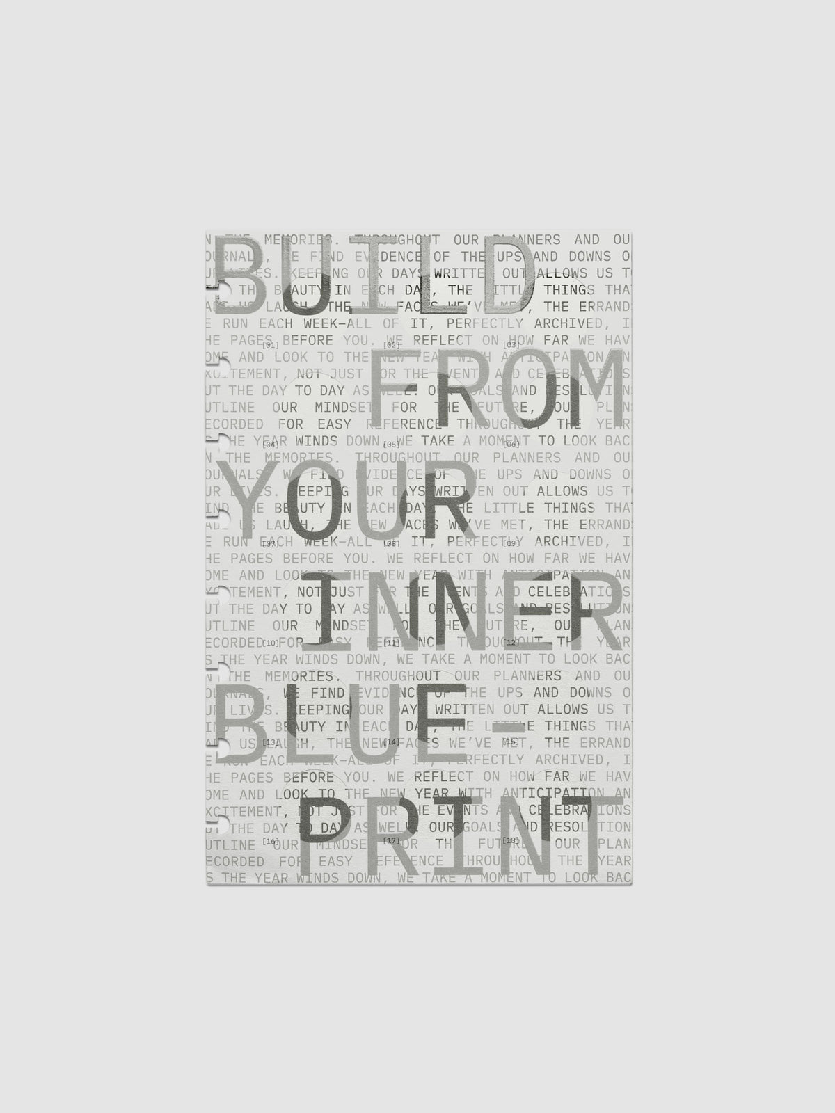 Inner Blueprint Dashboard Duo shown layered in size Half Letter.
