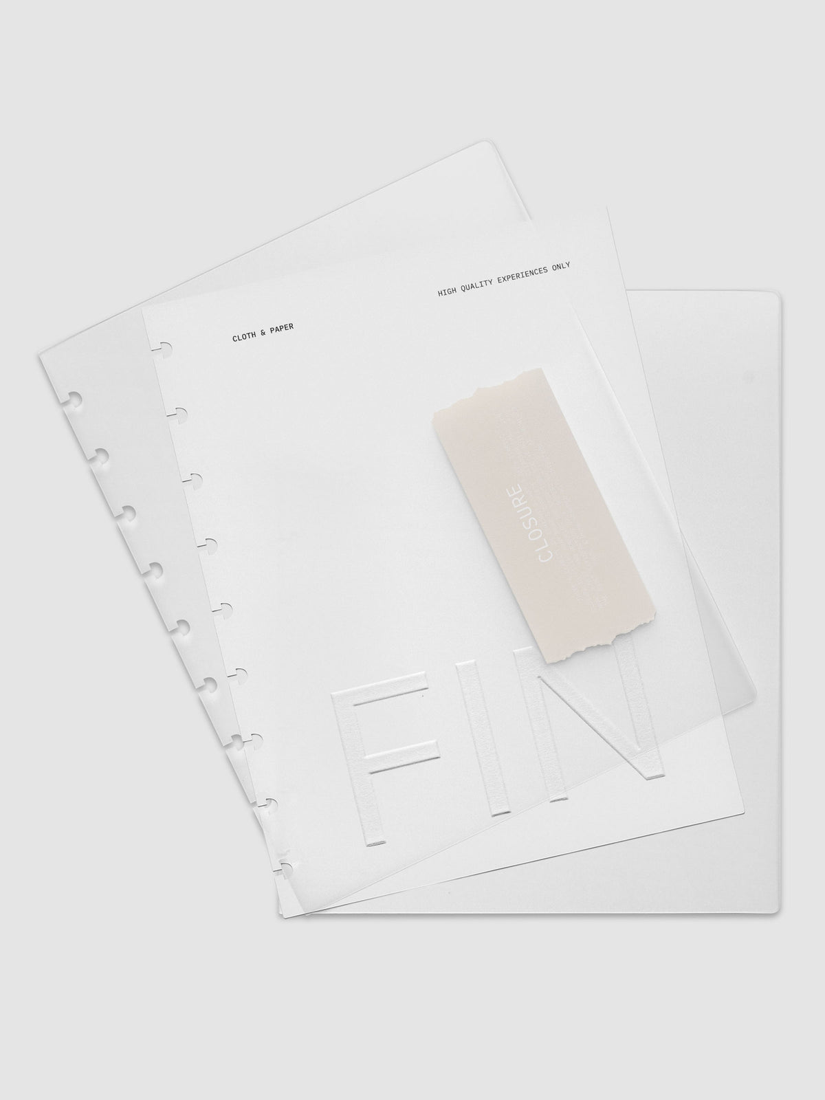 Closure Planner Dashboard + Cover Set in size HP Classic shown offset.