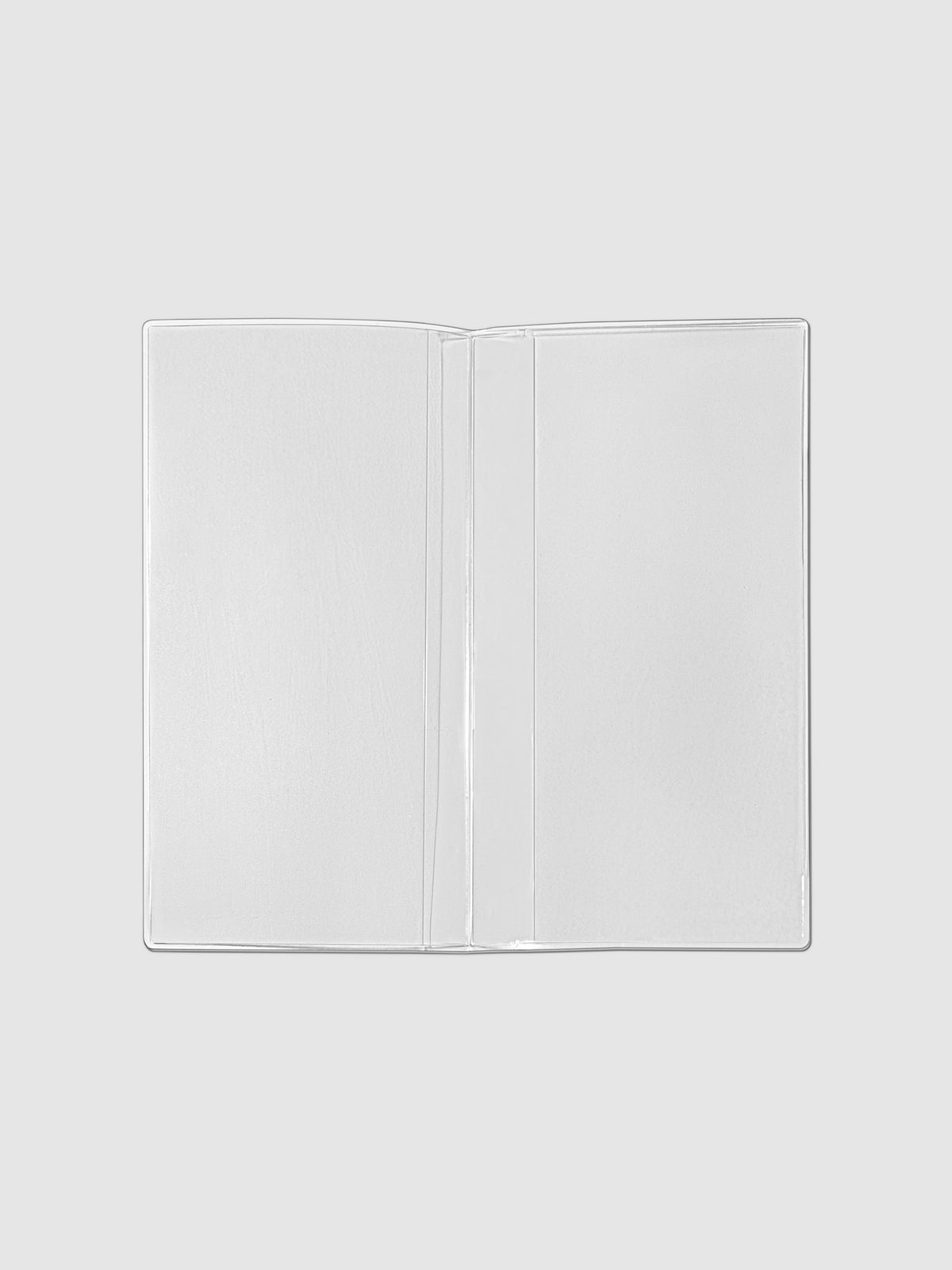 Credit card holder shown unfolded on a neutral background.