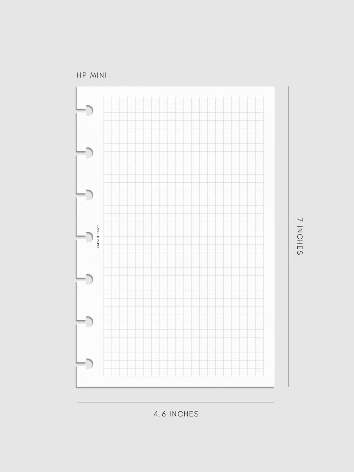 Digital mockup of insert in HP Mini sizing.
