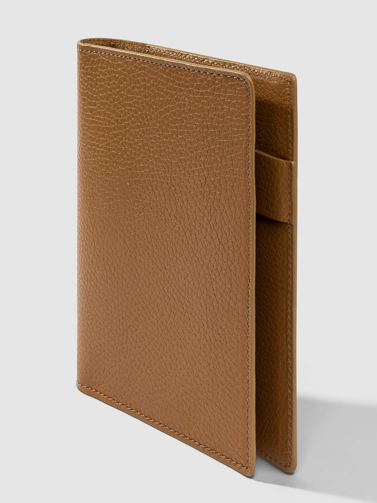 3/4 view of Catalonia folio on a white background.