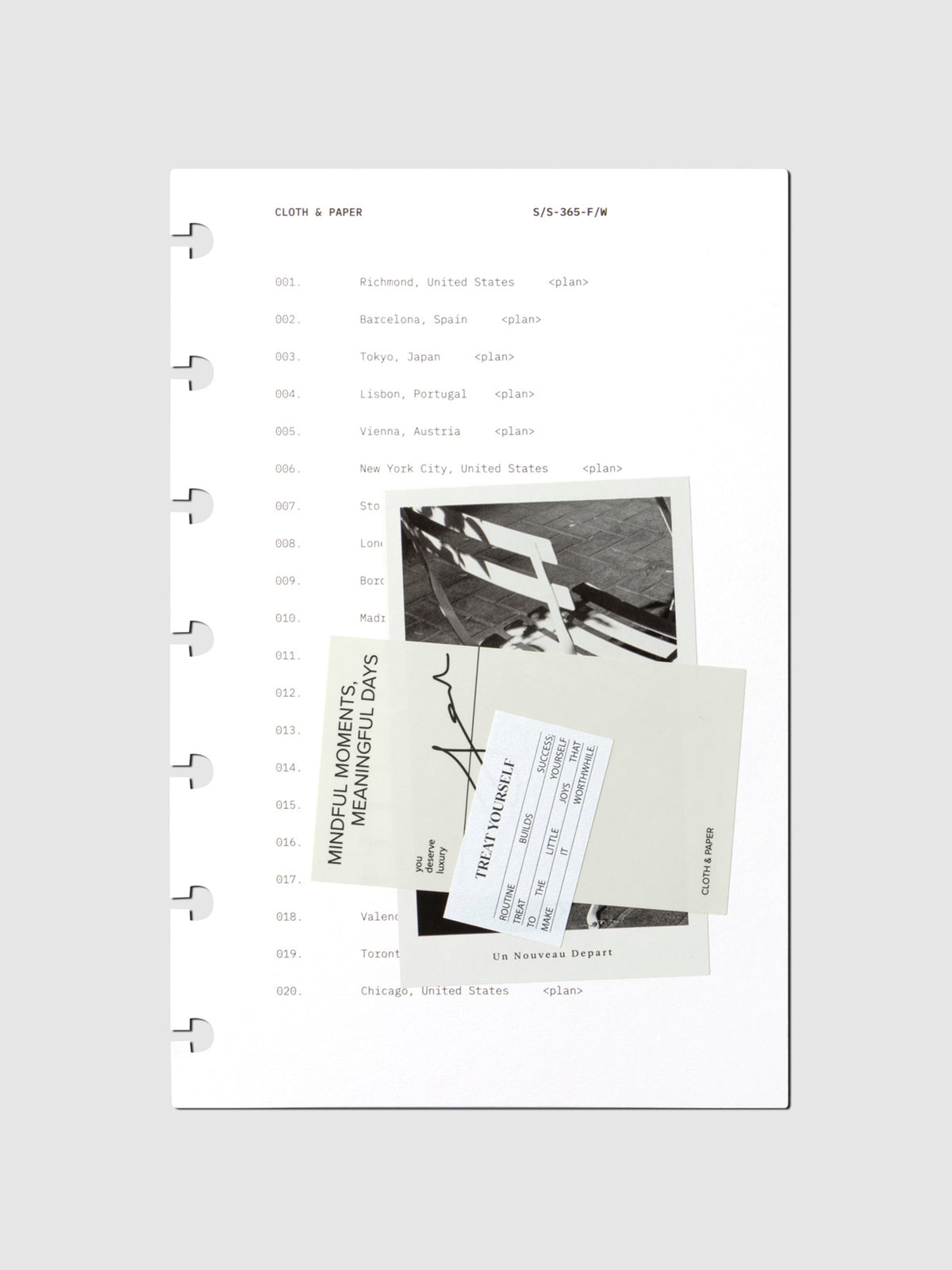 Moments Dashboard displayed on a neutral background.