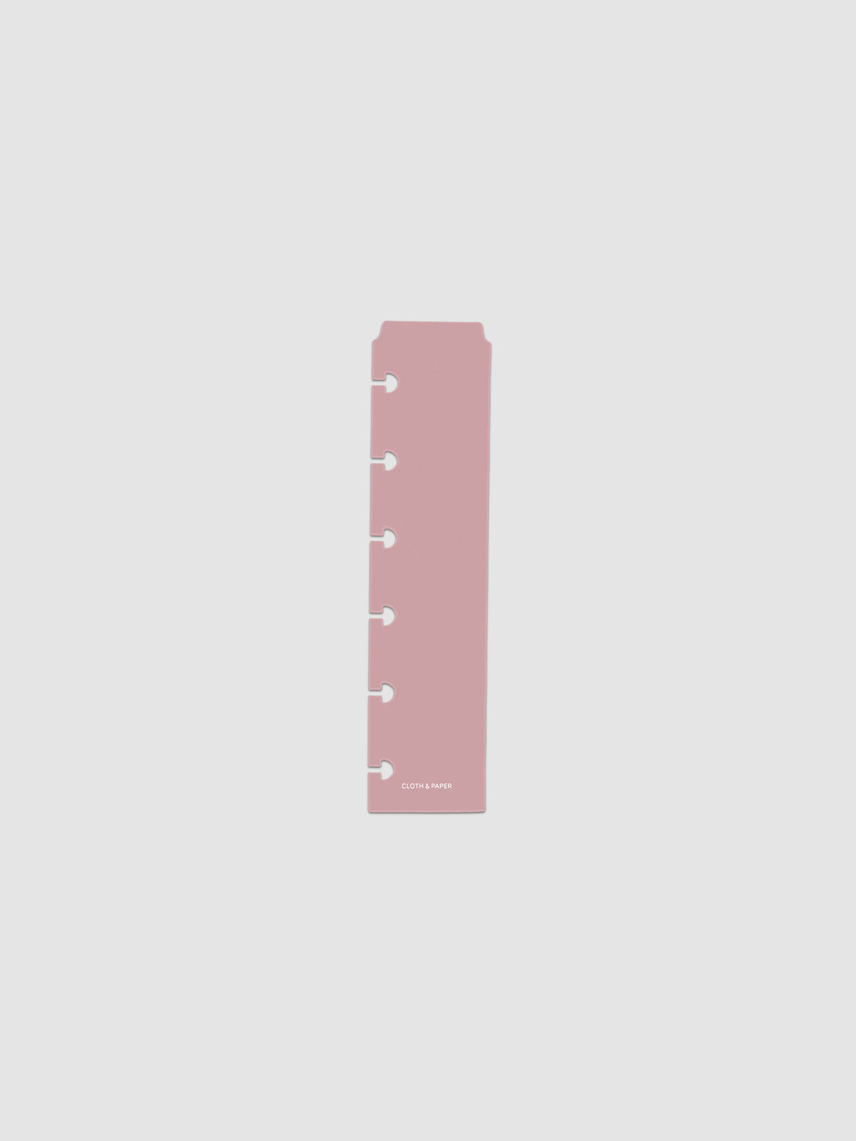 Fig Milk (light pink) Narrow Page Marker for CP Petite planners.