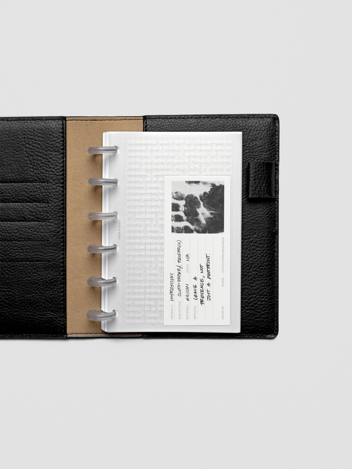 CP Petite Impressions Dashboard styled flat with surrounding stationery.