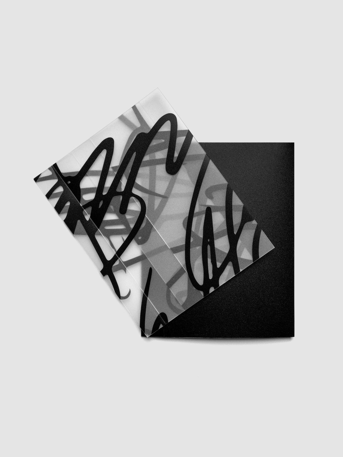 Perfect Bound Notebook Cover Set in size CP Petite showing Signature cover on top of Avant Garde cover.