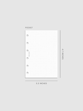 Digital mockup of insert in Pocket.