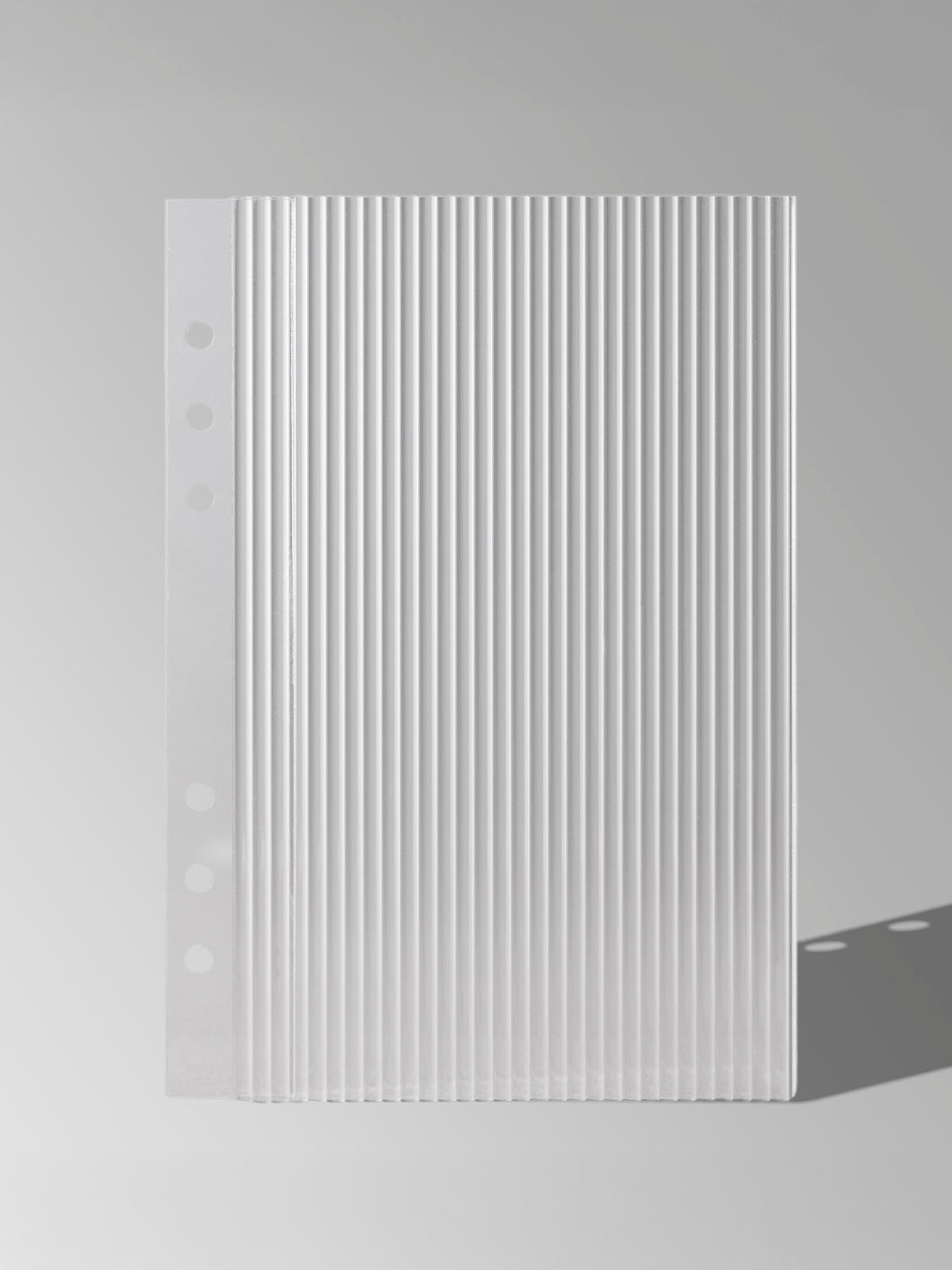 Fluted dashboard displayed on a neutral background