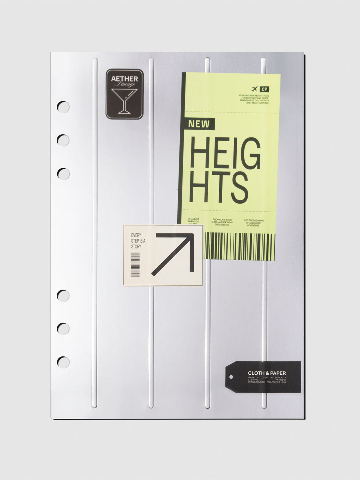 Dashboard displayed on a neutral background. Size shown is A5.