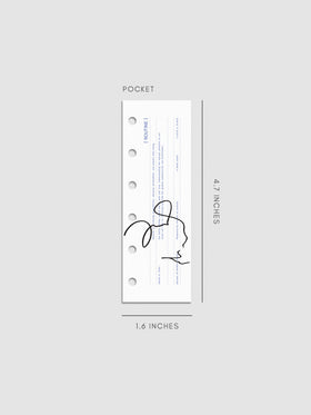 Digital mockup of dashboard displayed on a neutral background. Size shown is Pocket.