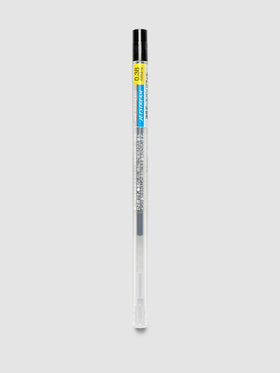 Uni-ball SXR-89-38 Style Fit Jetstream Pen Refill in black packaged in clear tube with printed label
