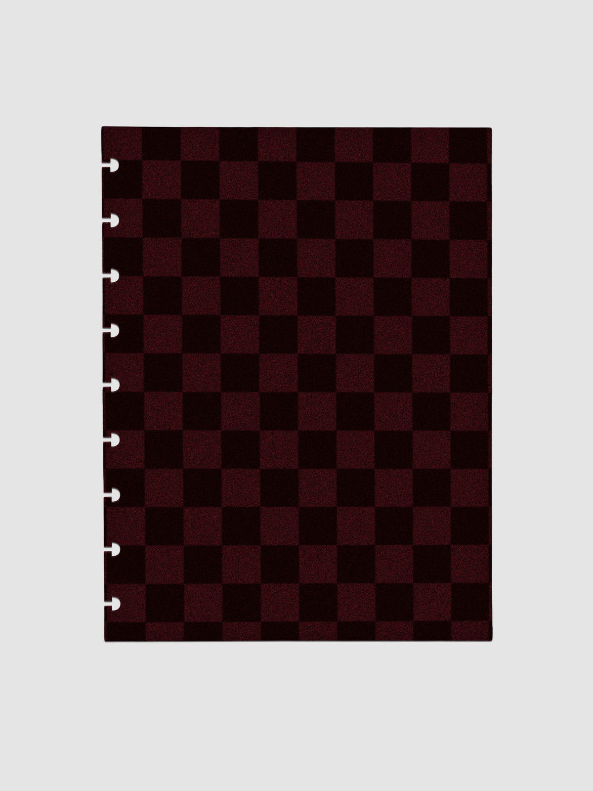 HP Classic sized velvet checkered dashboard in the color Bordeaux.