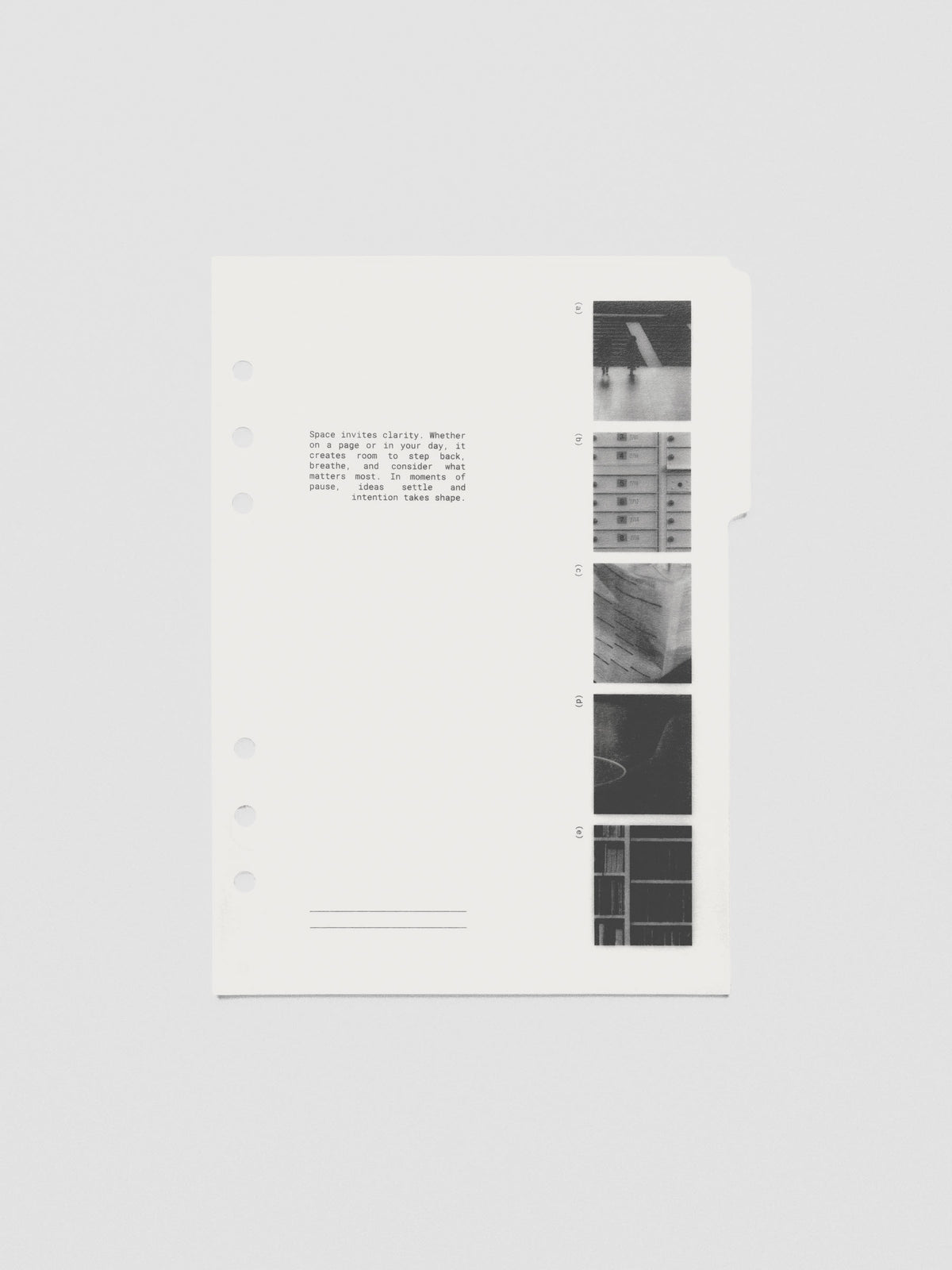 A5 Editorial Vellum Dividers Vol. 2 styled in a flat lay with planner inserts and accessories.