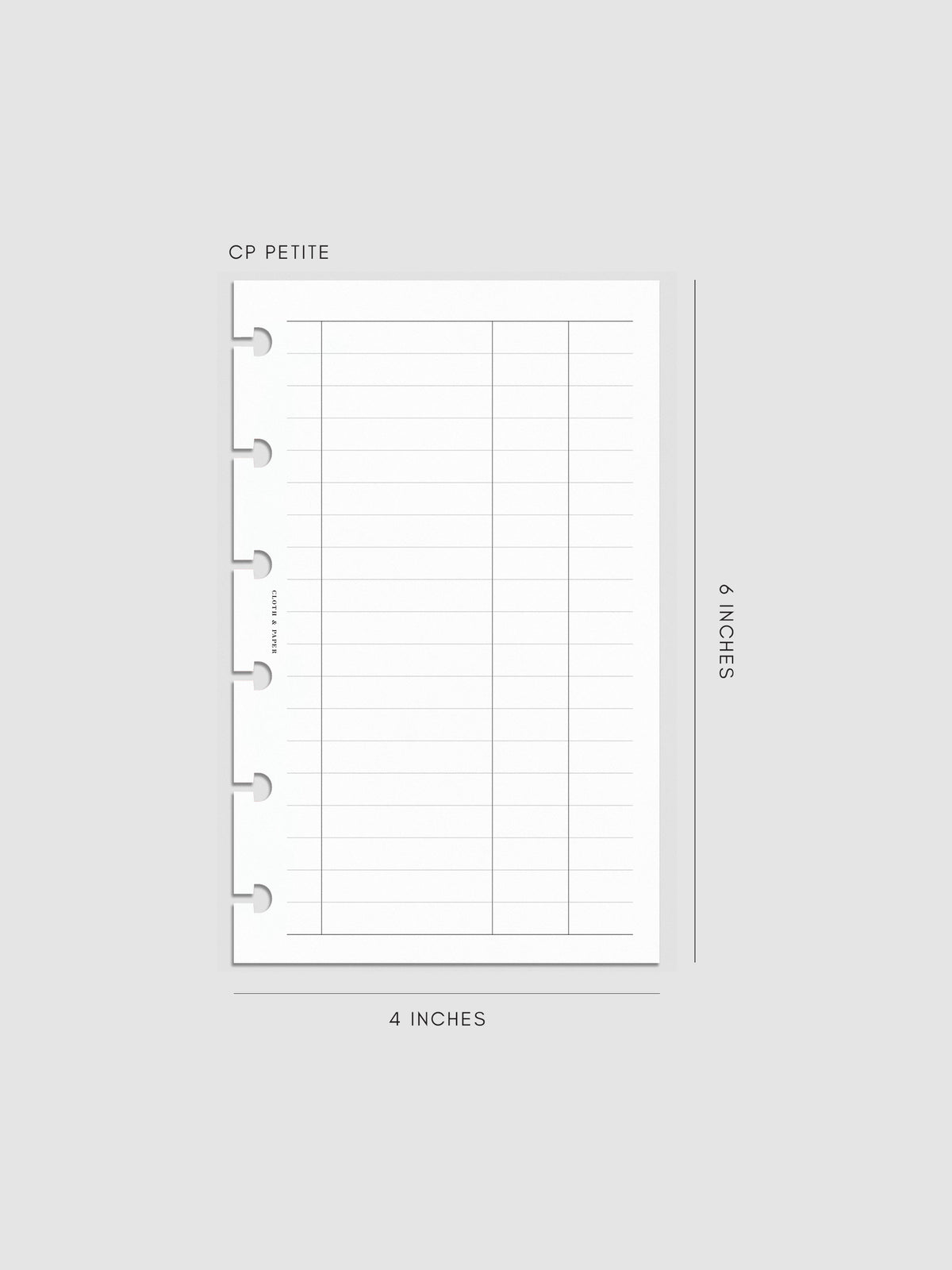 Digital mockup of insert in CP Petite