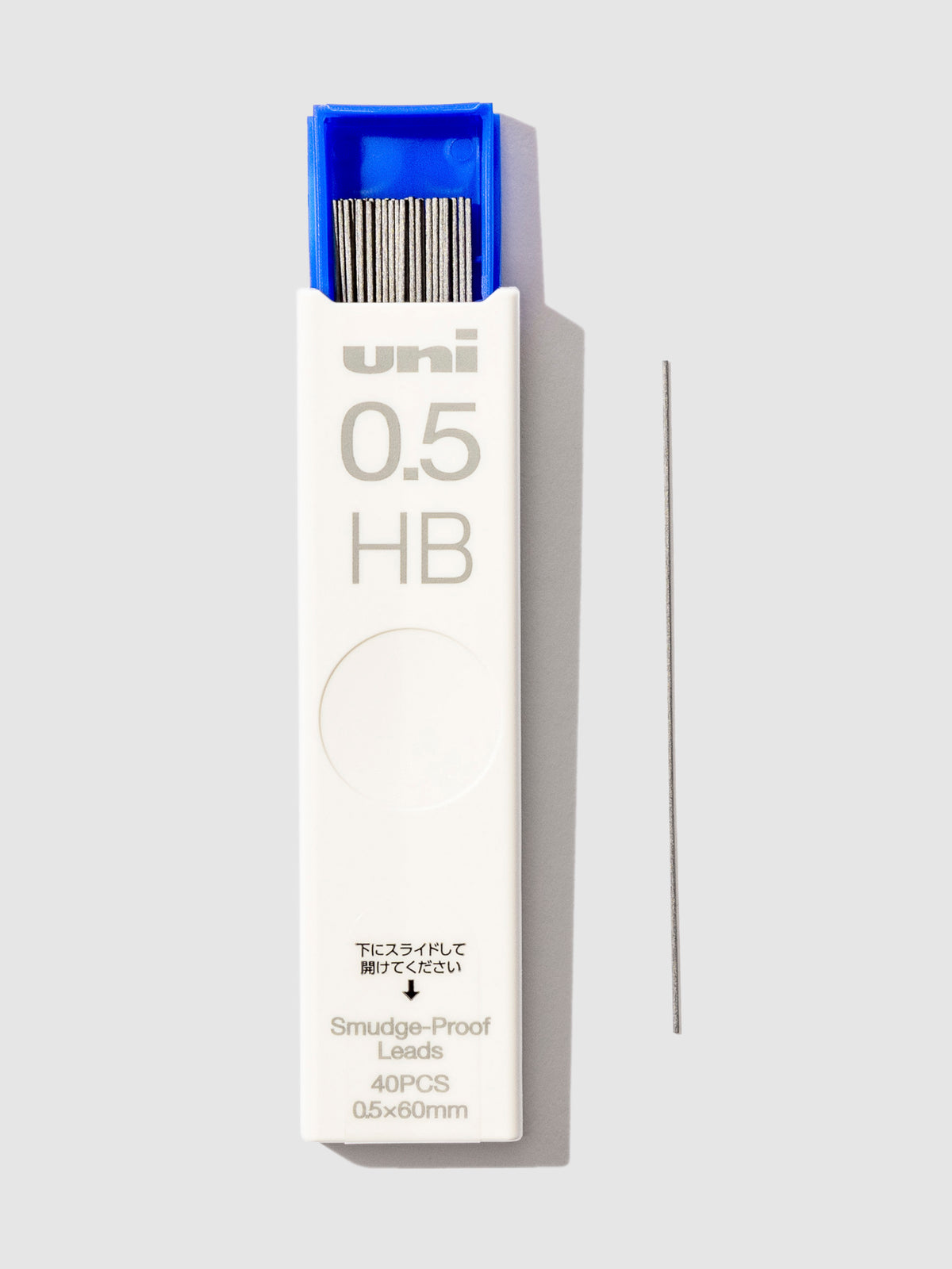 0.5 mm lead case displayed opened on a neutral background.